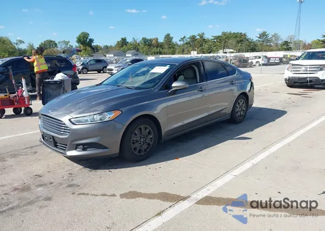 2014 Ford Fusion S из США, поврежденный, VIN 3FA6P0G78ER325534